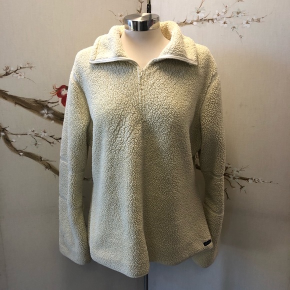 Athleta Sweaters - Half zip Sherpa